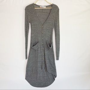Free People BEACH Cover Up Dress Gray Small